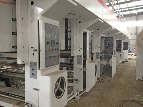 RotoGravure Printing Machine With Servo Motor Controlled Automatic Tension