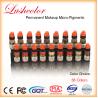 Buy cheap 38 Colors Micro Semi Permanent Makeup Pigments , Eyebrow Pigment Ink from wholesalers