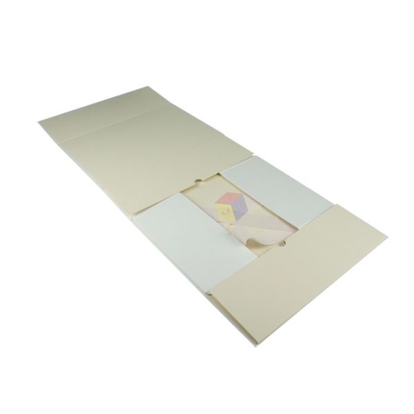 Custom Logo Luxury Magnetic Closure Folding Paper Handbag Box Packaging Rigid Cardboard