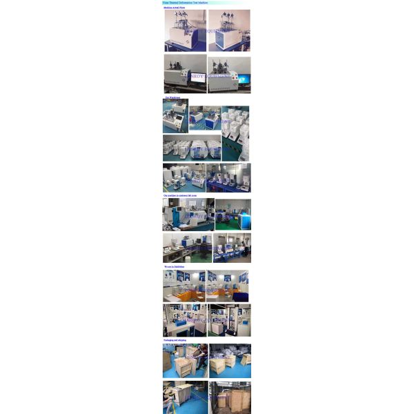 LR-A020 Plastic Thermal Deformation Vicat Softening Point Testing Machine/Vicat Softening Temperature Test
