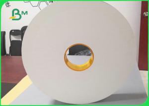 China Biodegradable Tasteless 28gsm Paper Straw Wrapper 45MM 52MM FDA Standard on sale