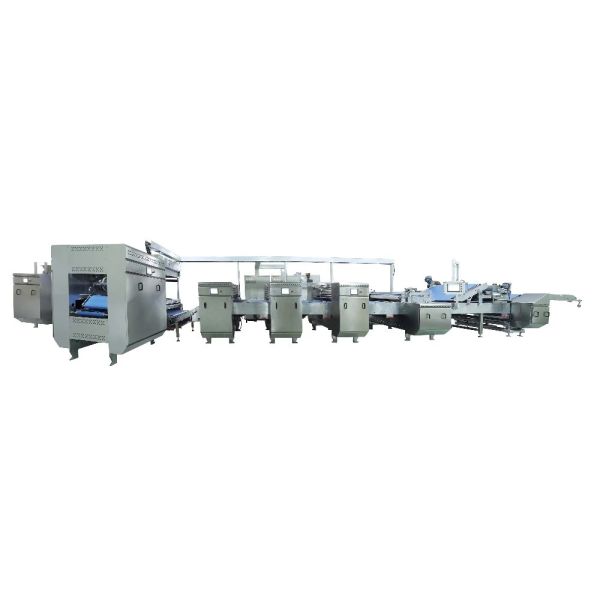 100kg-1800kg/Hr Chocolate Filled Bear Biscuit Processing Line