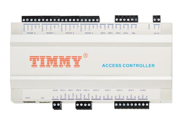 Buy Wiegand RS485 USB TCP IP 4 Door Access Controller Access Control System With Free SDK at wholesale prices