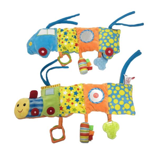 Buy 45cm 17.72in Interactive Pets Train Plush Toy ROHS With Strings at wholesale prices