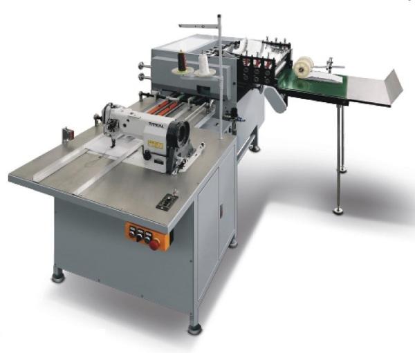 Buy High Efficiency Sewing Binding Machine Adjustable Threading Wire Length at wholesale prices