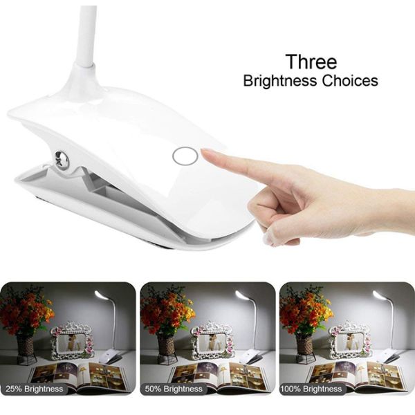 Warm White Usb Powered LED Desk Lamp , USB Charging Elegant Led Touch Desk Lamp