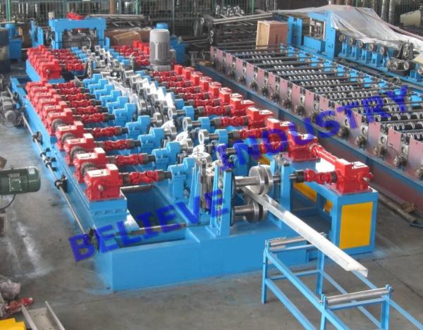 Buy C Z Purlin Interchangeable Custom Roll Forming Machine Gear Box Driven Type at wholesale prices