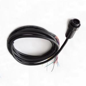 China ISO Electrical Wiring Harness Cable Assembly 9 Cores Mini DIN 9 Pin on sale