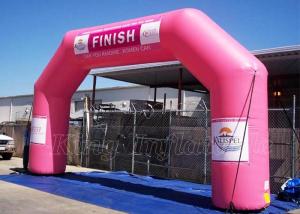 China Advertising Air Tight Sealed Race Running Start Finish Line Inflatable Air Arch Archway on sale