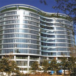 China Q235B Soundproof Aluminium Curtain Wall CAD Customized With Alloy Energy Saving on sale