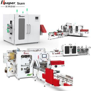 China 200 pcs/min Output Wet Tissue Making Machine for CPP Packing Material Fully Automatic on sale