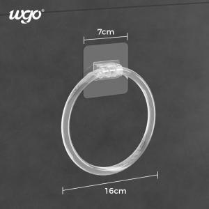 Quality 5KG Wall Mounted Bathroom Towel Ring Holder 16cm Diametre With Sticker for sale