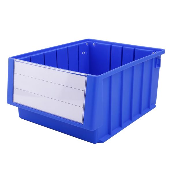 Stackable Plastic Bin with Divider Shelf The Ultimate Warehouse Storage Solution