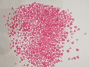 Quality 4.0mm Diameter Soap Pink Star Detergent Color Speckles for sale