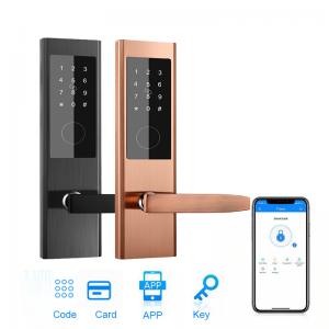 China 75mm RFID Smart Card Door Lock Mifare Bluetooth Entry Door Lock on sale
