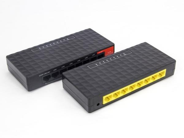 Buy Reverse Fiber Optic POE Switch Enhanced 8 Port  Fast Ethernet Network Switch For FTTH PON System at wholesale prices