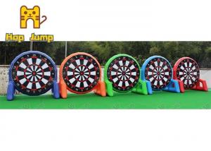 China 1000D PVC Inflatable Sport Game Giant Inflatable Kickball Dartboard on sale