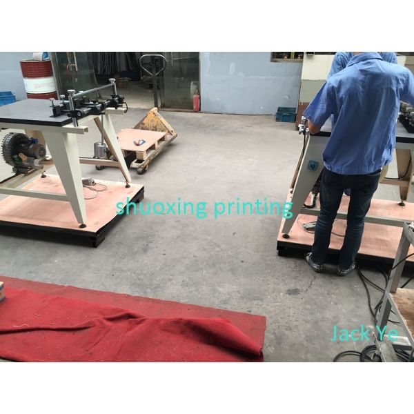 Screen printing table