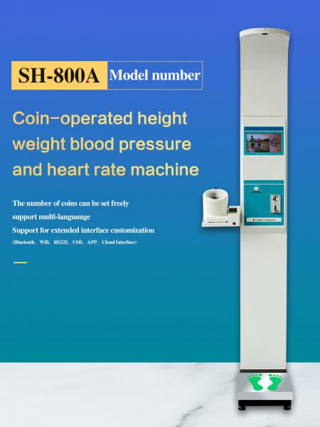 Height And Weight Bmi Body Scale Blood Pressure Vending Machine