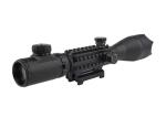Outdoor Illuminated Long Range Hunting Scopes 50mm Objective Diameter R14