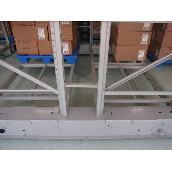 Automated Storage Material Racking System Adjustable Mobile Warehouse Racking System