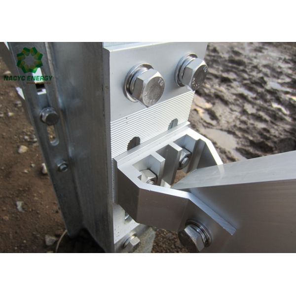 Photovoltaic Solar Panels Mounting Brackets Mono and Polycrystalline Solar Cells Solar Panel Pole Mounting Systems