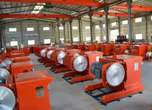 Industrial Diamond Wire Saw Machine 0-40 Mm Wheel For Quarry Stone Block Cutting