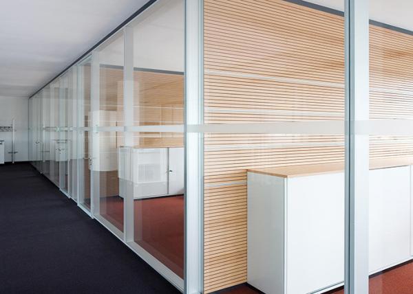 Buy Demountable Glass Partition Wall System Removable Aluminium Frame Glass Partition at wholesale prices