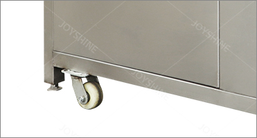 Long Working Life Chicken Wing Frying Batch Fryer with Gas Heating and PLC Control Panel