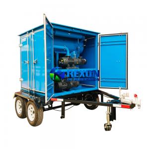 Quality Mobile Trailer Type Transformer Oil Filtration Plant for Transformer Oil Maintenance Onsite for sale
