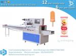 Automatic Flow Wrapping Machine For Ice Candy Popsicle Ice Cream Stick Packing