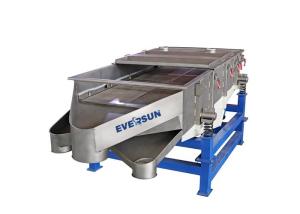 China 1 - 5 Layers Linear Vibrating Sieve Screen With Double Vibration Motor For Screening on sale