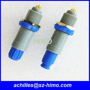 Plastic Straight Plug, Size 1P, 3 Pos, 10 Amp, with Standard Back Nut, Push-Pull,Cable Mount,Solder