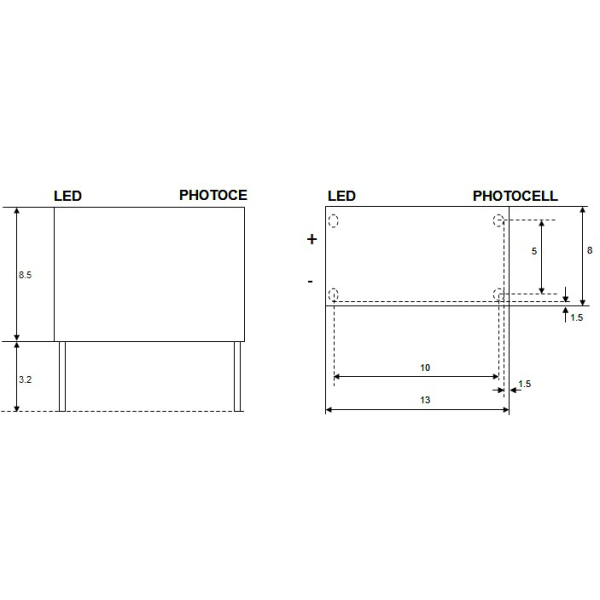 ST Vactrol LCR-0202 Cross 4Pins Dip Photo Conductive Analog Linear Optocoupler WDYJ-0202 With Forward Voltage 2.5V