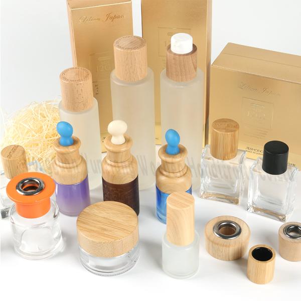 Buy Customized Wooden Perfume Bottle Lid Reed Diffuser Cap for Elegant Fragrance Bottles and Diffusers at wholesale prices