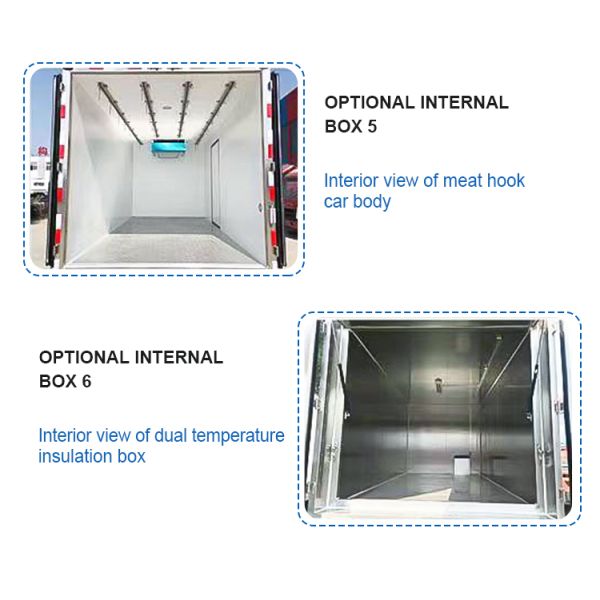 Top-notch HOWO Ice Cream Refrigerated Truck Body With Eutectic Plate Refrigeration Device for -30 Ultra-low Temperature