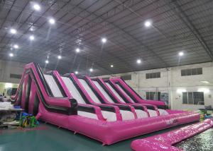Quality Huge Insane Inflatable Obstacle Challenges For Adult With Digital Printing Logo for sale