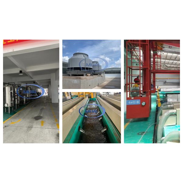 Customization Semi-automatic Aluminum Suface Treatment Output 500Ton/Month Anodizing Production Line