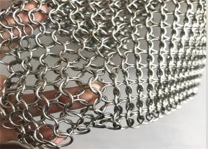 Quality Length 10m Flexible Architectural Stainless Steel Ring Mesh Anti Cut for sale