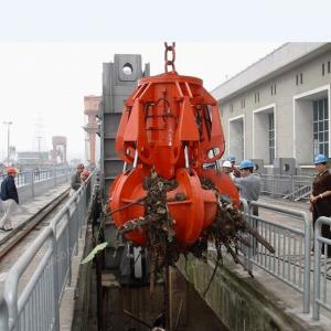 China Hydraulic Garbage Crane Grab Bucket For Sewer Garbage Disposal on sale