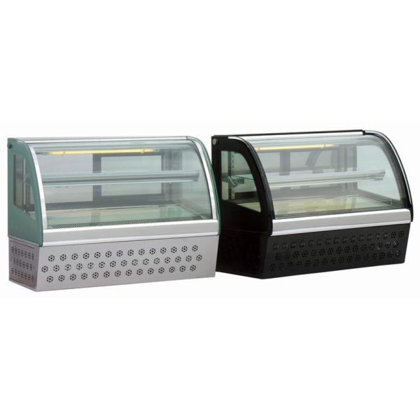 Mini Counter Top Food Warmer Showcase Pastry Bread Display Warmer Temp. +50°C