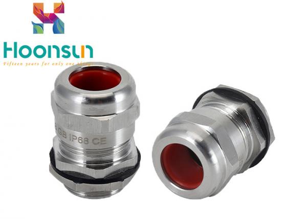 Buy Waterproof IP68 Double Seal Armored Cable Gland SS304 RoHS at wholesale prices