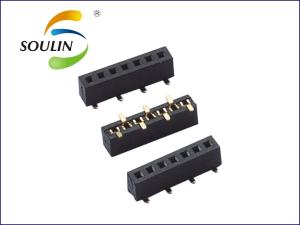 Quality Single Row Female Header Connector 1.0mm Pitch SMT Left Front Right Rear for sale