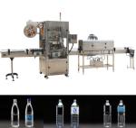 Silver Shrink Sleeve Labeling Machine With Man - Machine Controlling Technology