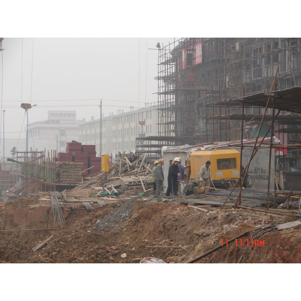 HBT80.13.130RS Stationary Concrete Pump With Dual Hydraulic System