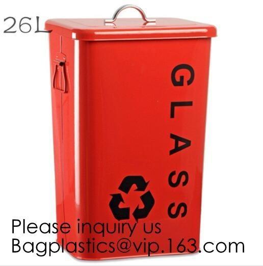 Buy Kitchen/Home/Household/Outdoor/Recycling,Copper Garbage Can Tin Garbage Bin,Pedal Tin Waste Bin,galvanized metal Tin gar at wholesale prices