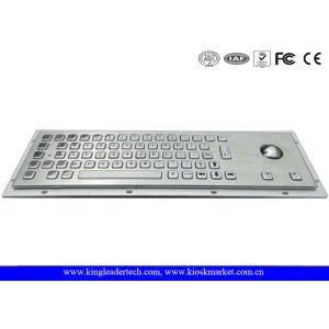Kiosk Keyboard And Trackball Keyboard Stainless Steel With Pointing Devise