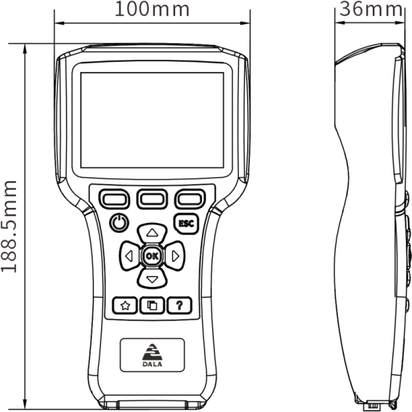 24V Handheld Programmer Market Mainstream Controllers Hand Held Programmer DS13