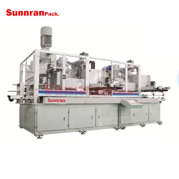 Quality 80CPM 0.5-1L rectangular edible oil can making machine for sale