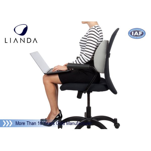 Black Grey Blue Memory Foam Cushion Massage Feature velboa Mesh